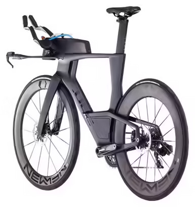 Vélo de Triathlon Cube Aerium C:68X SLX Sram Force AXS 12V 700 mm Gris Carbon Noir 2025 – Image 7
