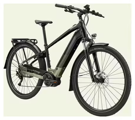 VTC Électrique Cannondale Tesoro Neo X 2 Shimano Cues 10V 625 Wh 29'' Noir/Vert – Image 8