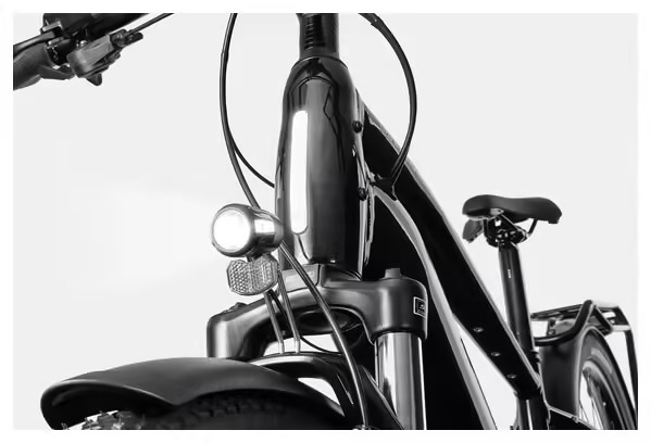 VTC Électrique Cannondale Tesoro Neo X 2 Shimano Cues 10V 625 Wh 29'' Noir/Vert – Image 3