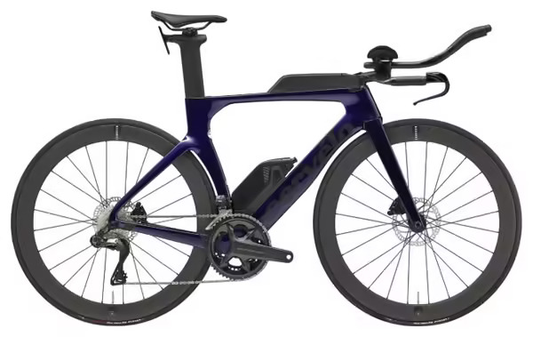 Vélo de Triathlon Cervélo P-Series Shimano Ultegra Di2 12V 700 mm Deep Blue Sunset / Bleu